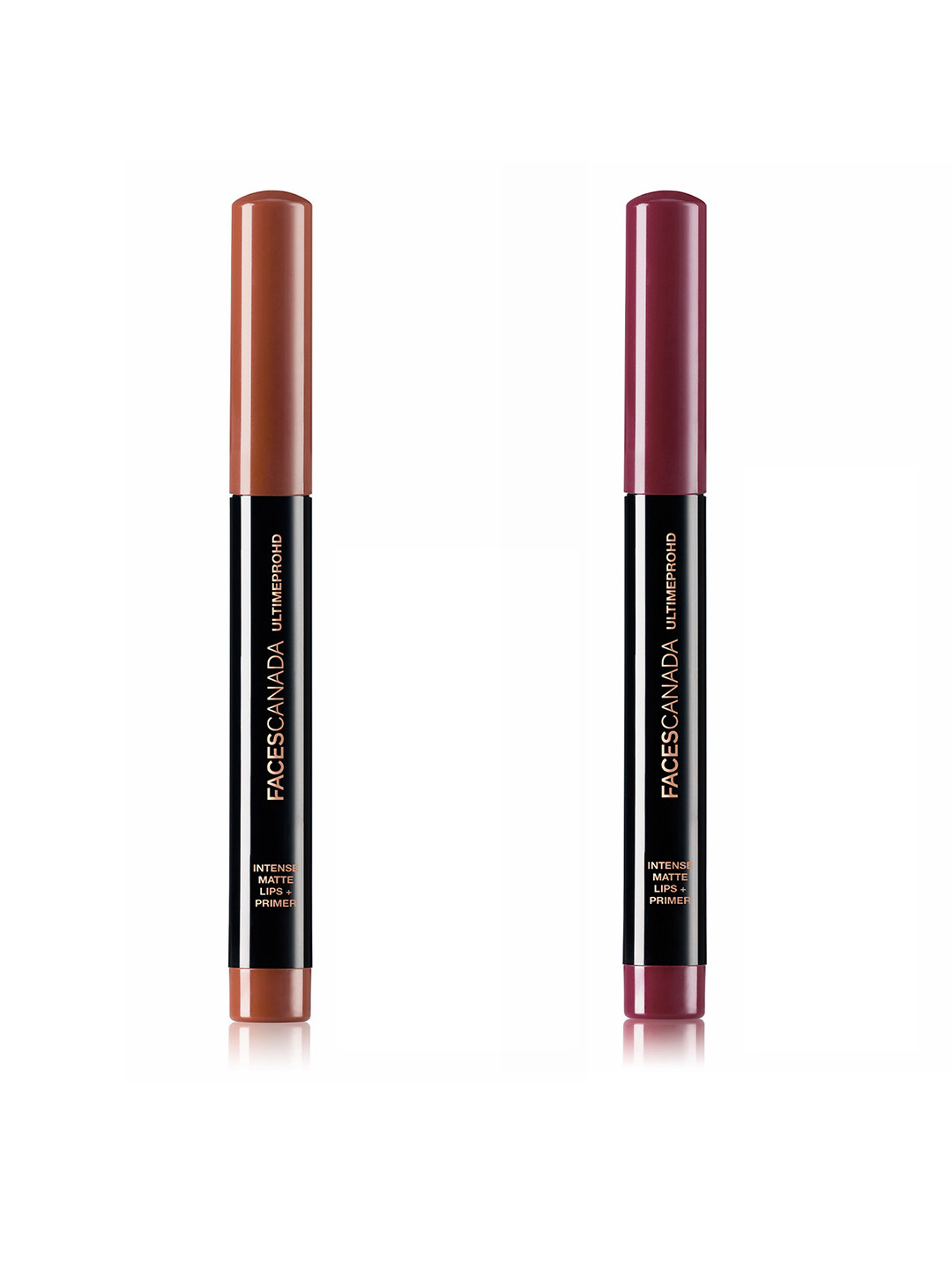 

FACES CANADA Set of 2 UltimePro HD Intense Matte Lipsticks, Maroon