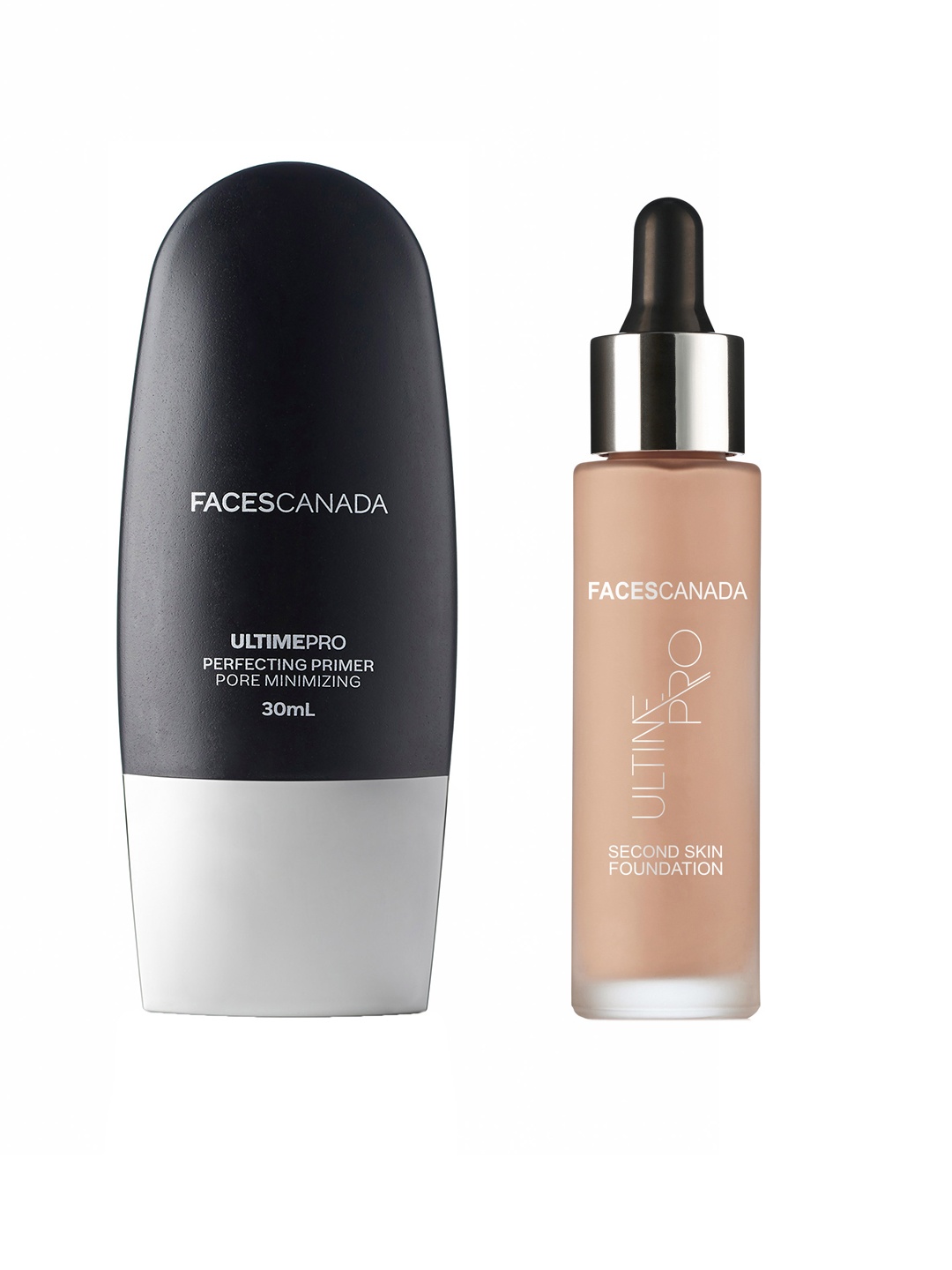 

FACES CANADA Set of Ultime Pro Primer & Second Skin Foundation, Beige