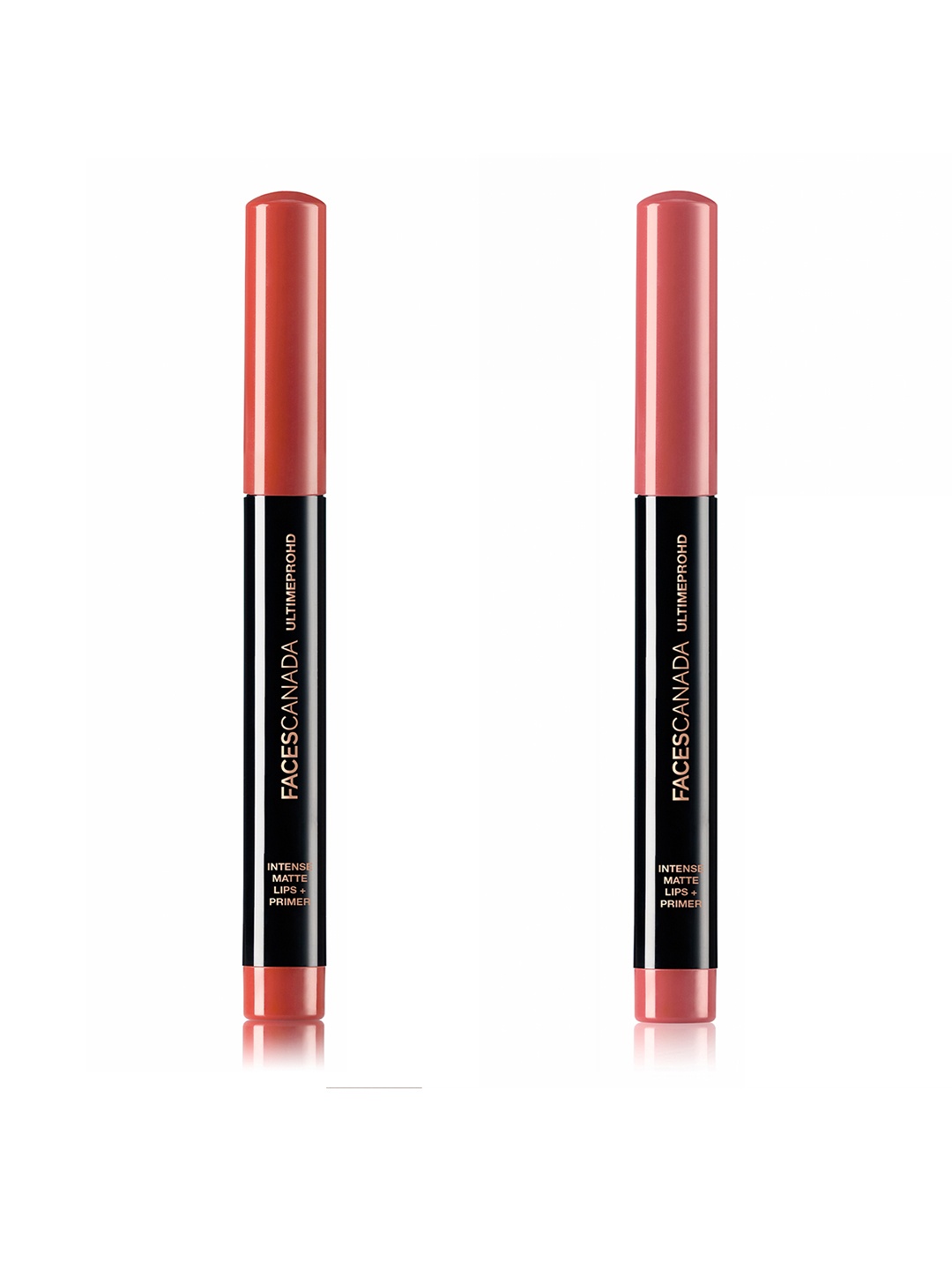 

FACES CANADA Set of 2 Ultimepro Hd Intense Matte Lips + Primer Lipstick, Pink