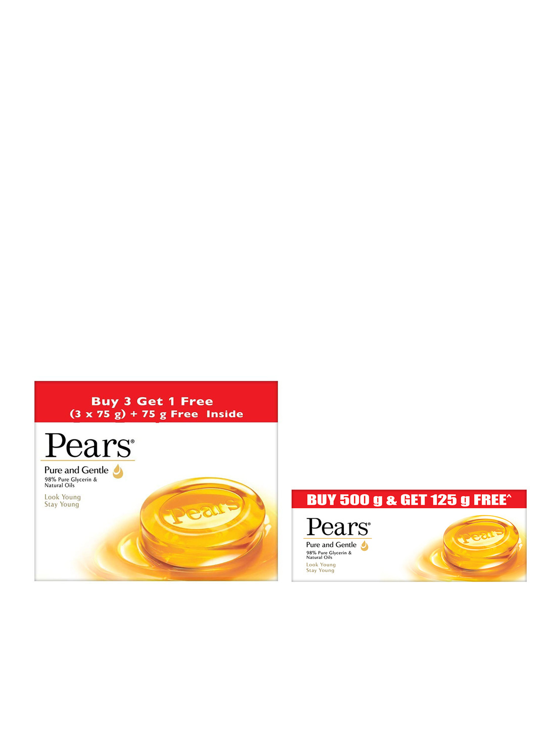 

Pears Set of 9 Pure & Gentle Bathing Bars, Brown