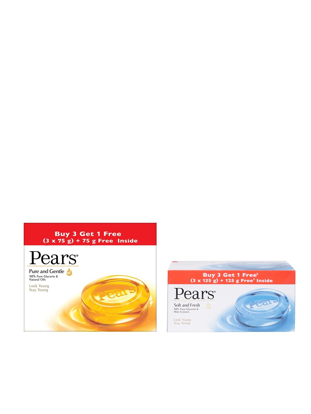 

Pears Set of 8 Glycerin Bathing Bars, Orange