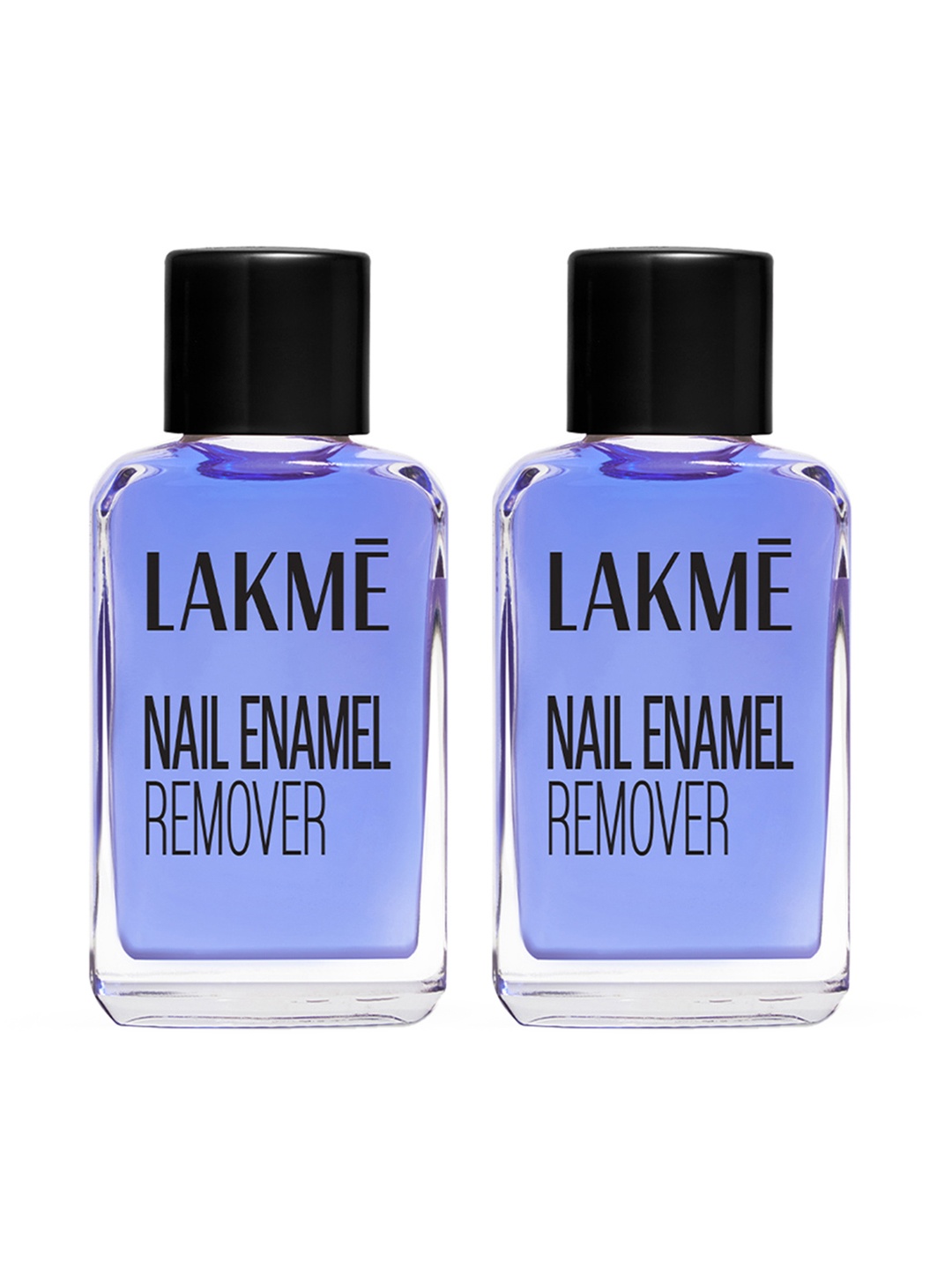 

Lakme Set of 2 Nail Colour Remover with Vitamin E - 27 ml Each, Blue