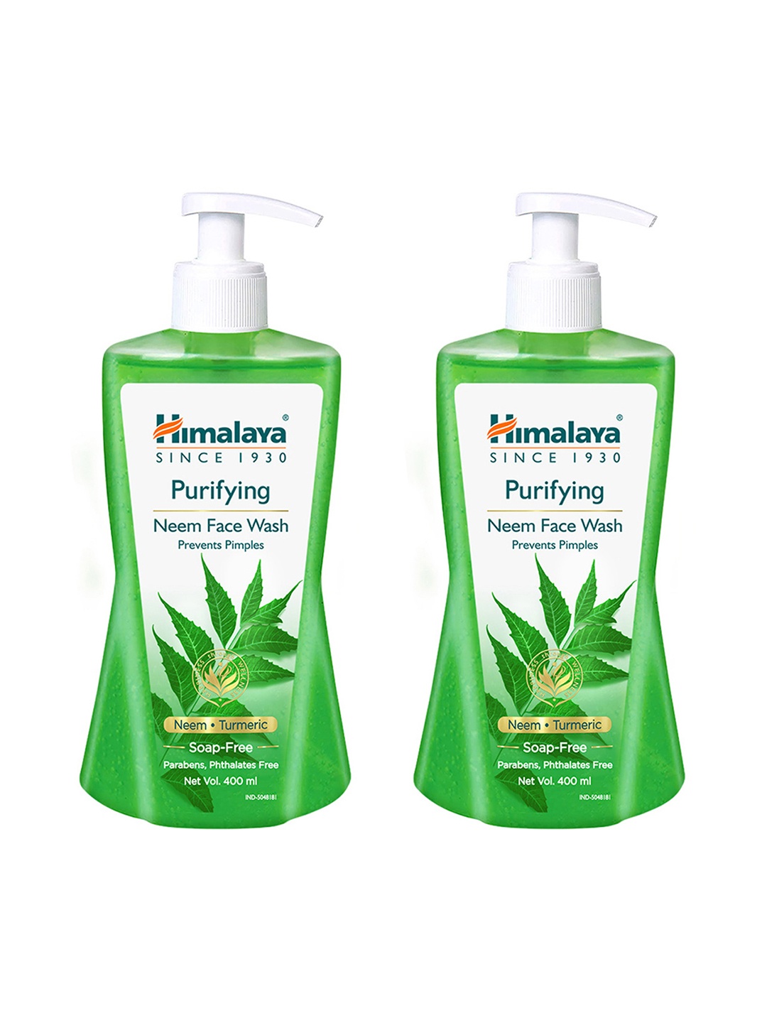 

Himalaya Set of 2 Purifying Neem Face Wash - 200ml each, Green