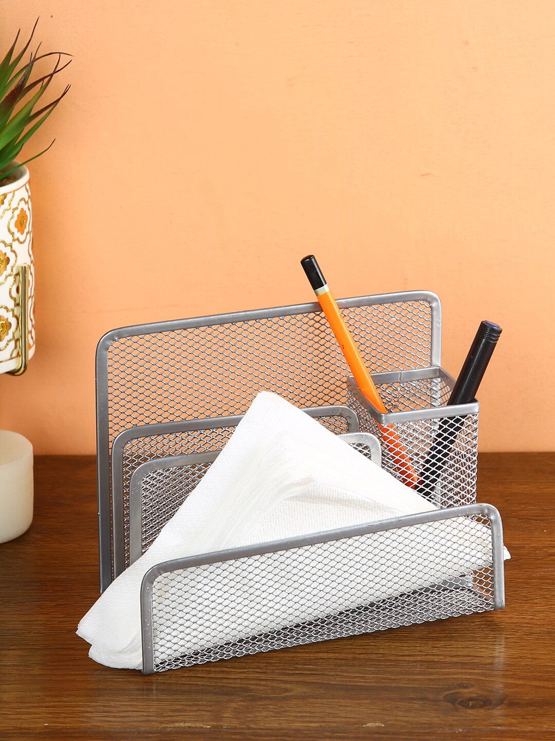 

House Of Accessories Unisex Grey Solid Separators