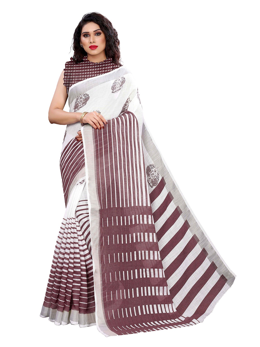 

KALINI Women White Printed