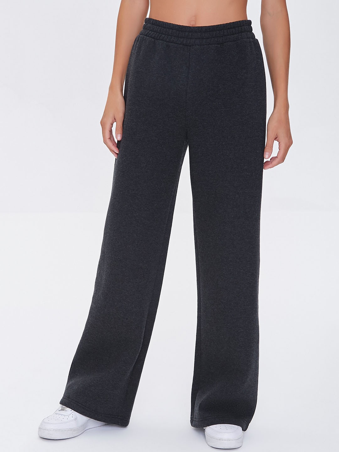 

FOREVER 21 Women Grey Track Pants