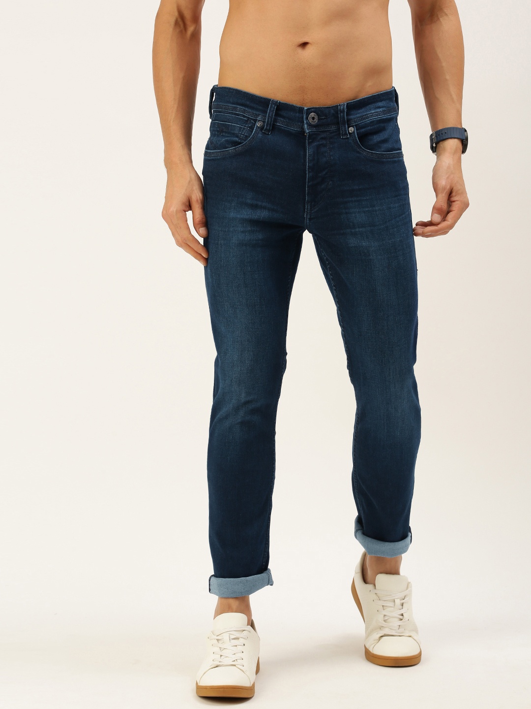 

Flying Machine Men Blue Prince Slim Fit Light Fade Stretchable Jeans