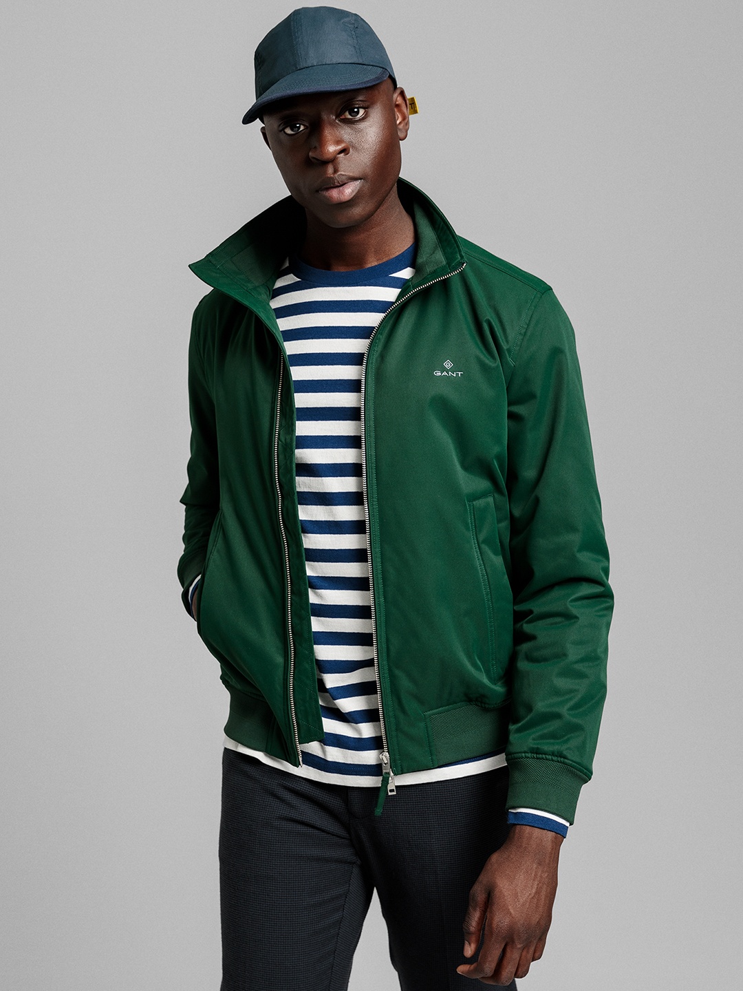 

GANT Men Green Bomber Jacket