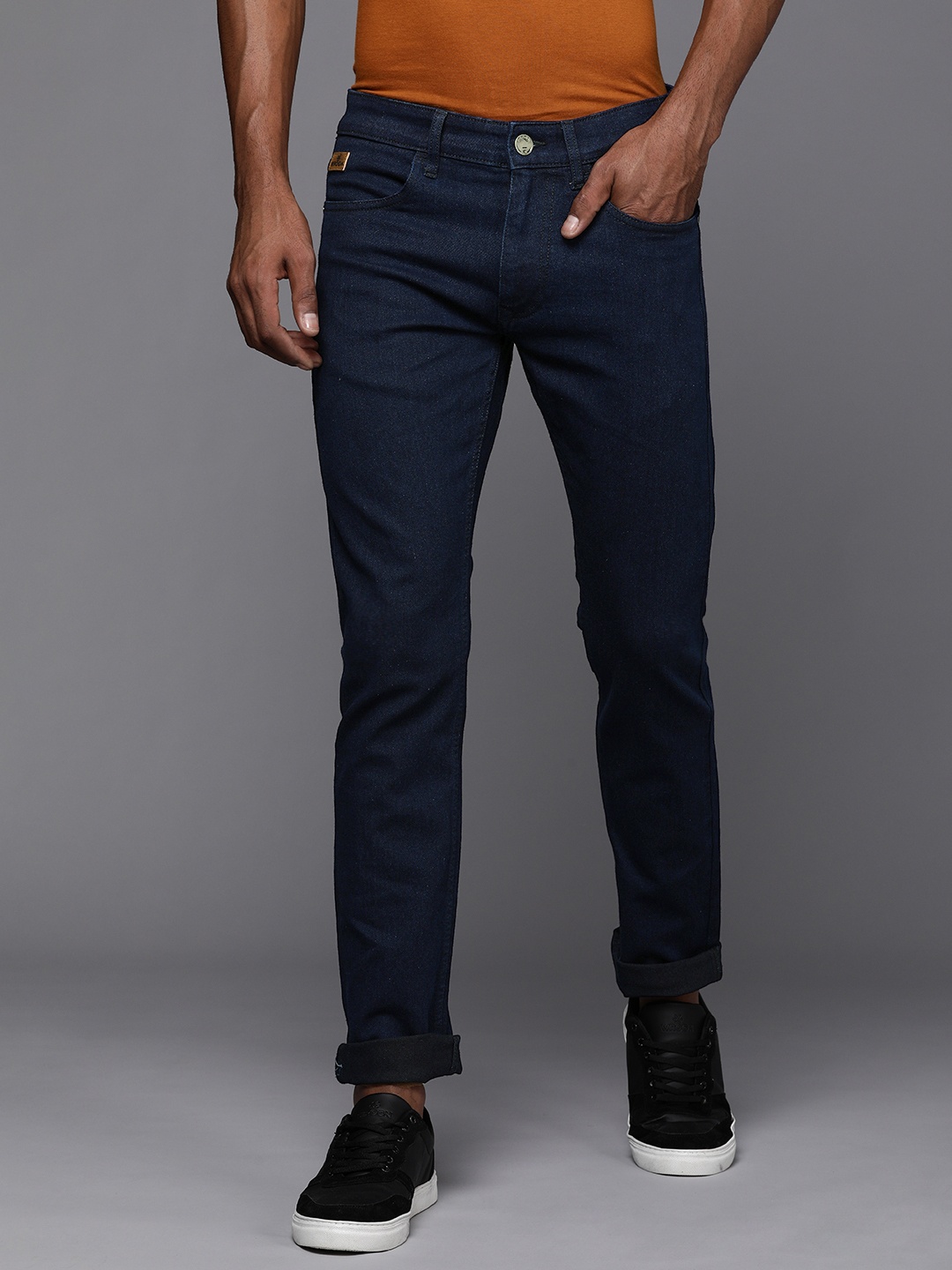 

WROGN Men Blue Slim Fit Stretchable Jeans