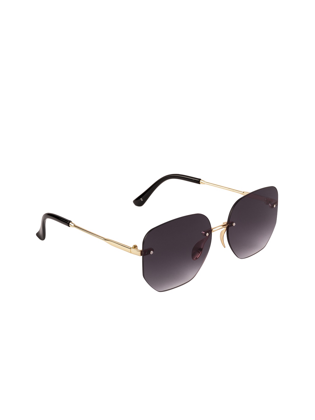 

AISLIN Unisex Grey Lens & Gold-Toned Square Sunglasses 14885-89-AS-18022