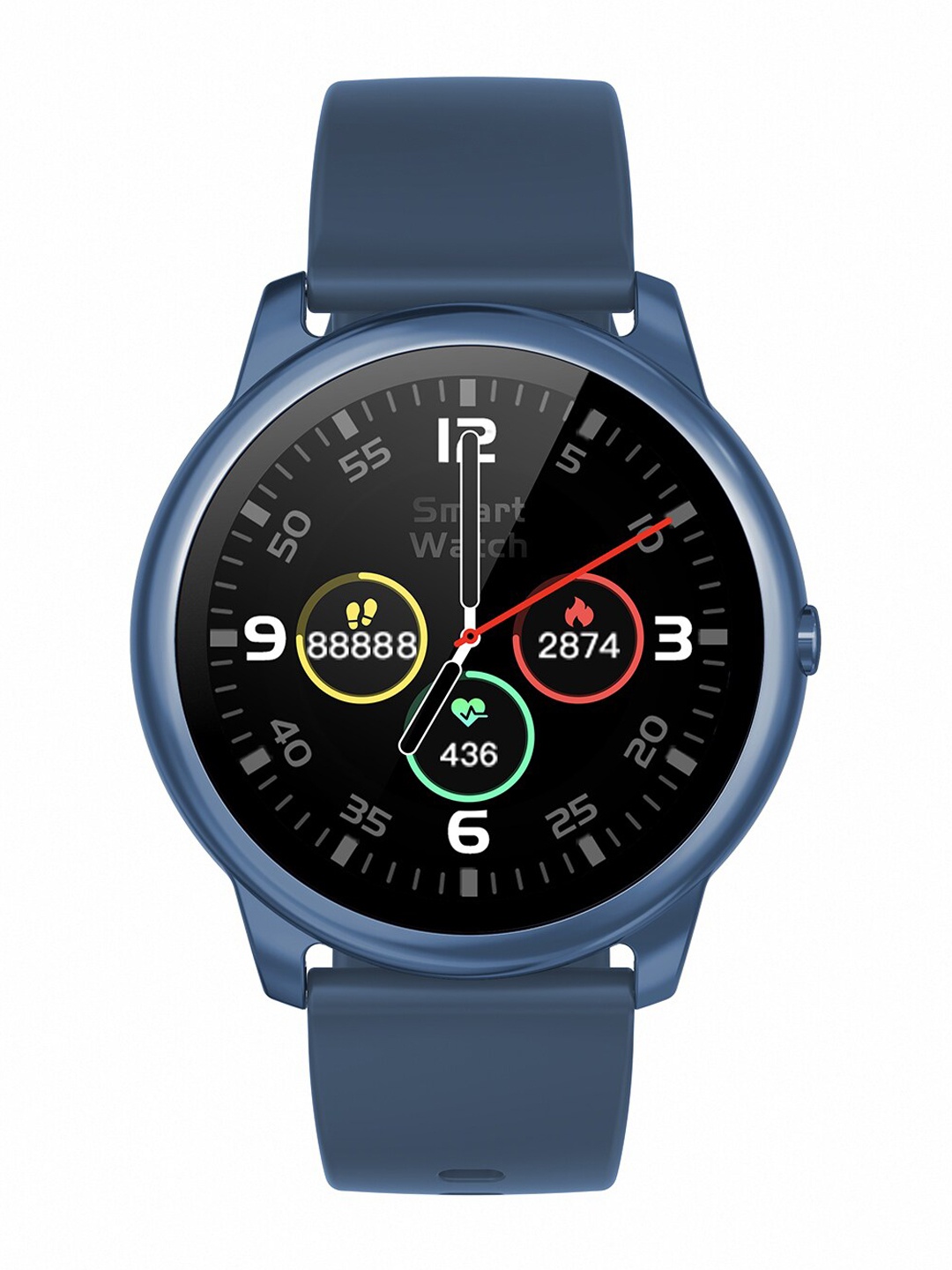 

CrossBeats Blue & Black Activity Tracker Sensor Digital Smartwatch CB-Orbit