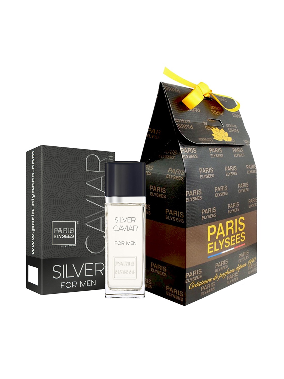 

Paris Elysees Men Caviar Silver Eau De Tolitte 100 ml, White