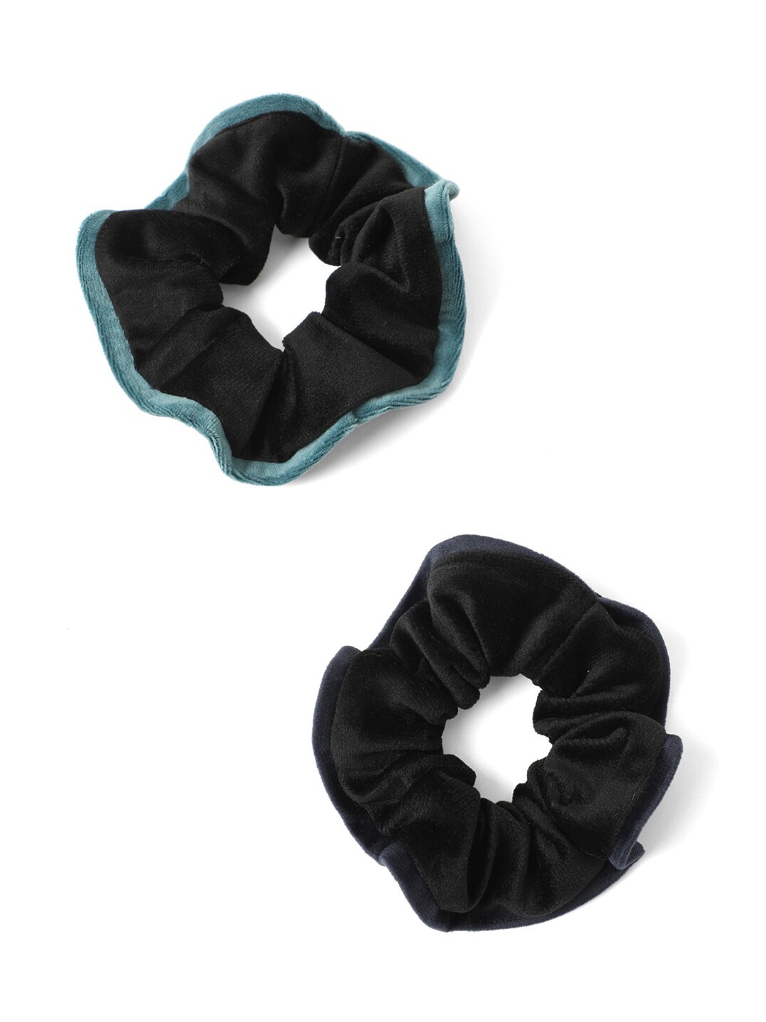 

Knotty Tail Women Set of 2 Ponytail Holders, Black