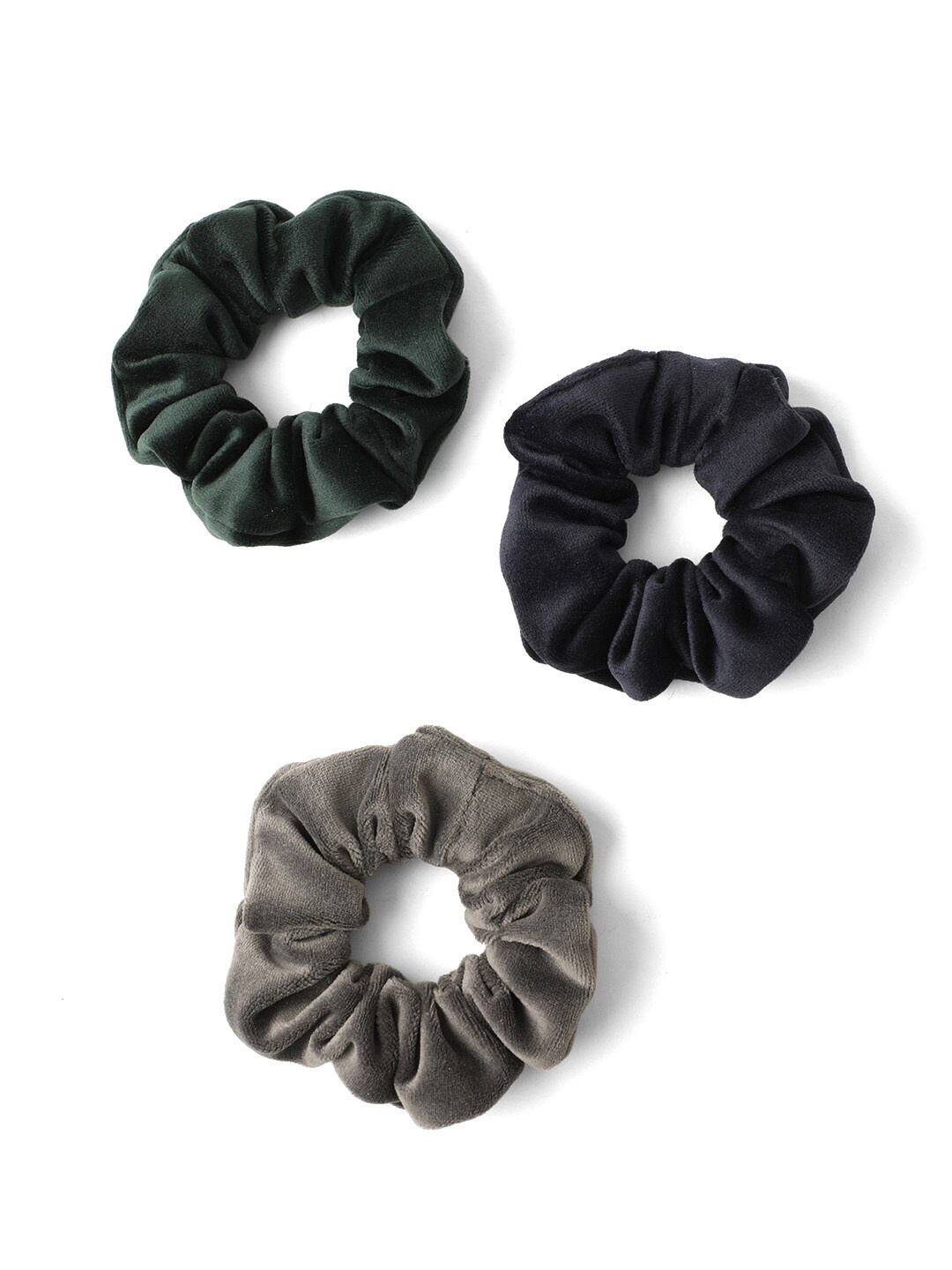 

Knotty Tail Women Multi Colored Scrunchies - Set of 3