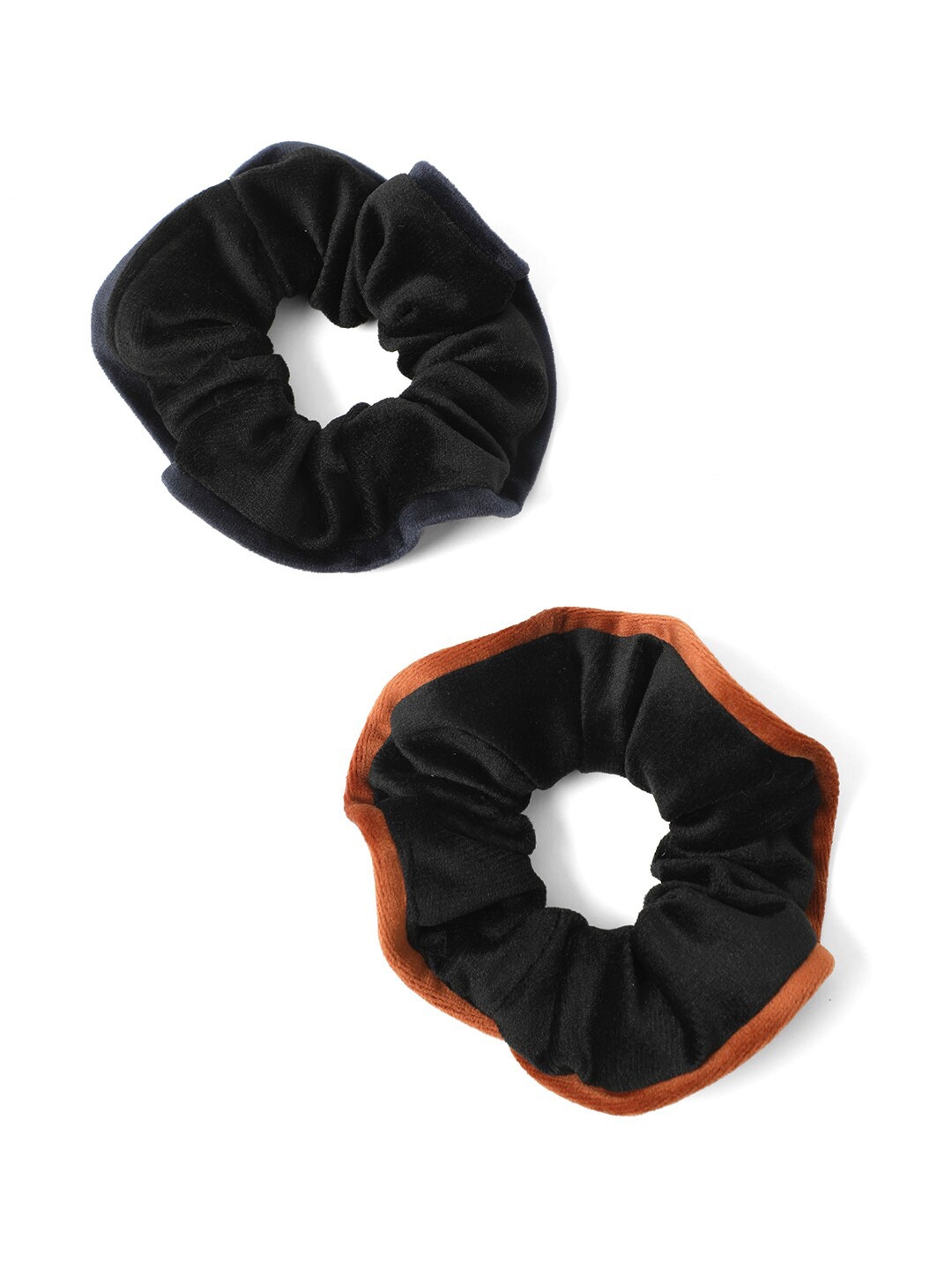 

Knotty Tail Women Pack Of 2 Black Ponytail Holders