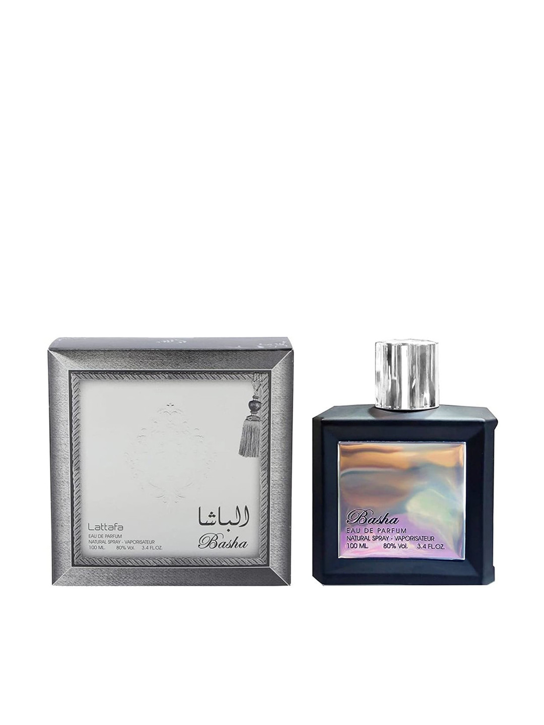 

Lattafa Unisex Basha Eau De Parfum 100 ml, Transparent