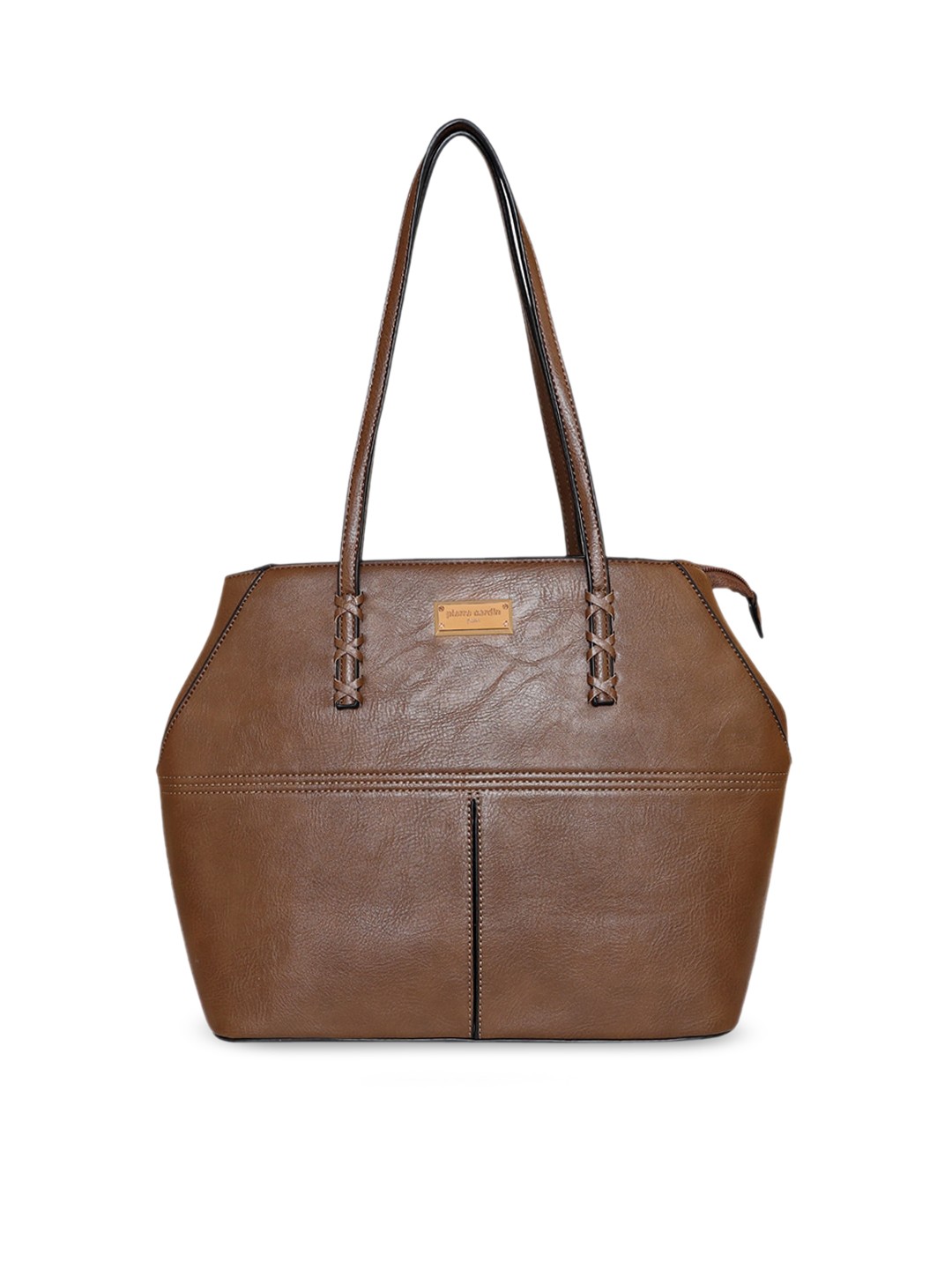 

pierre cardin Brown PU Structured Shoulder Bag
