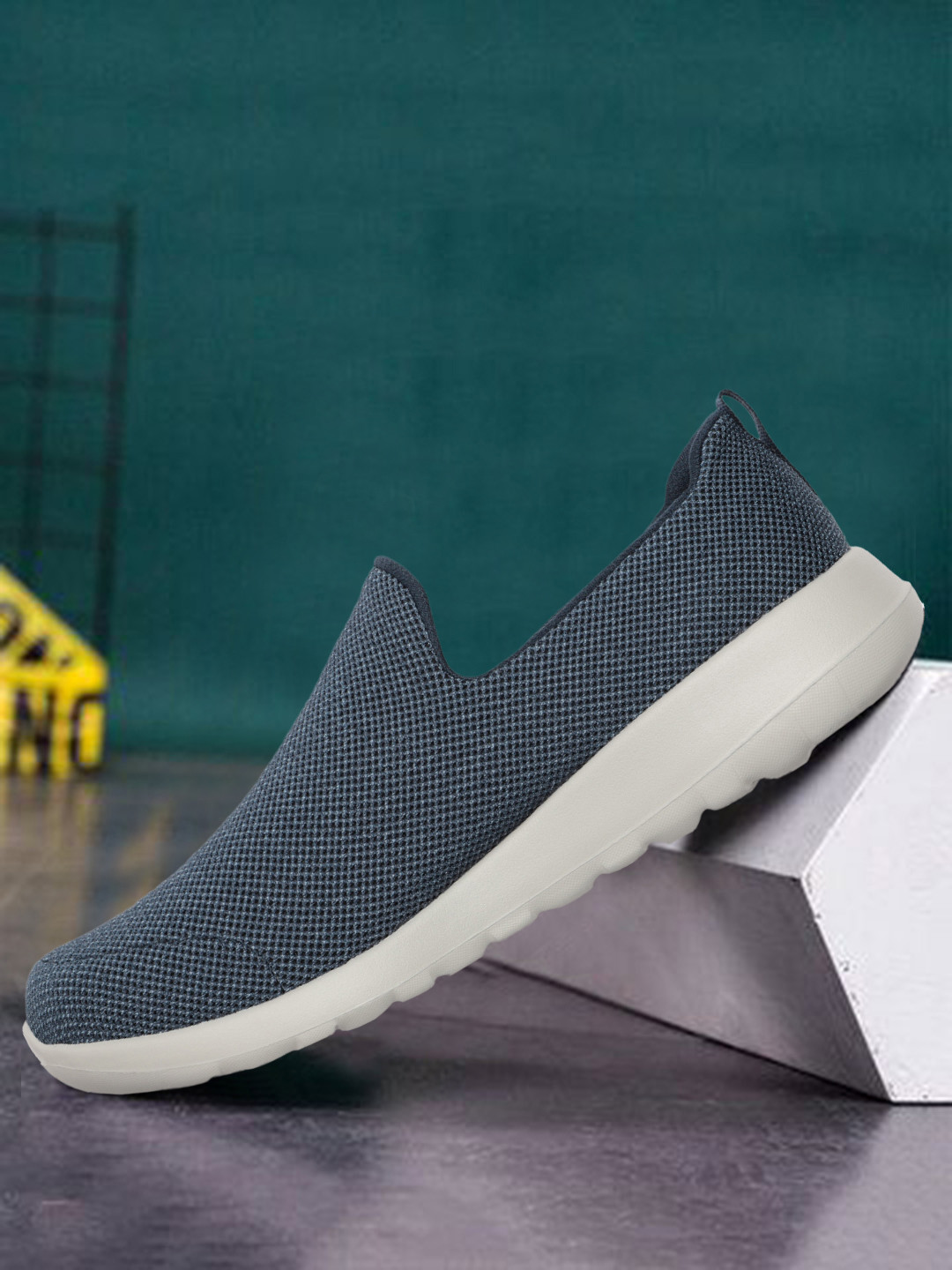 

Skechers Men Navy Blue GO WALK MAX-CENTRIC Walking Shoes