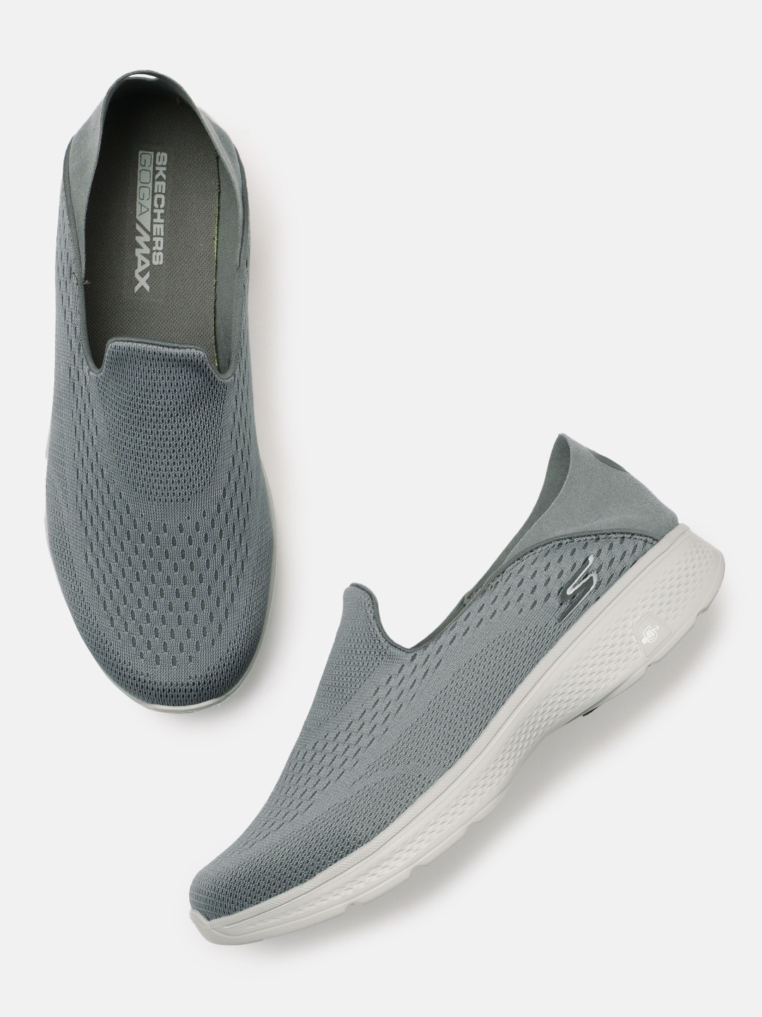 

Skechers Men Grey Go Walk 4 - Convertible Walking Shoes