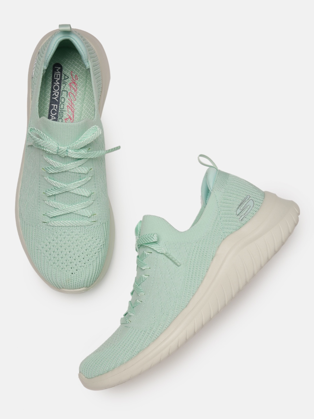 

Skechers Women Sea Green ULTRA FLEX 2.0 Sneakers