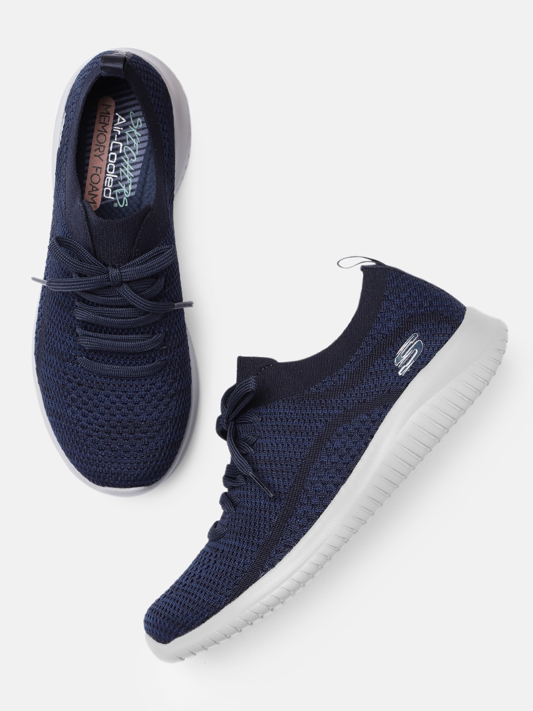

Skechers Women Navy Blue Ultra Flex - Statements Sneakers
