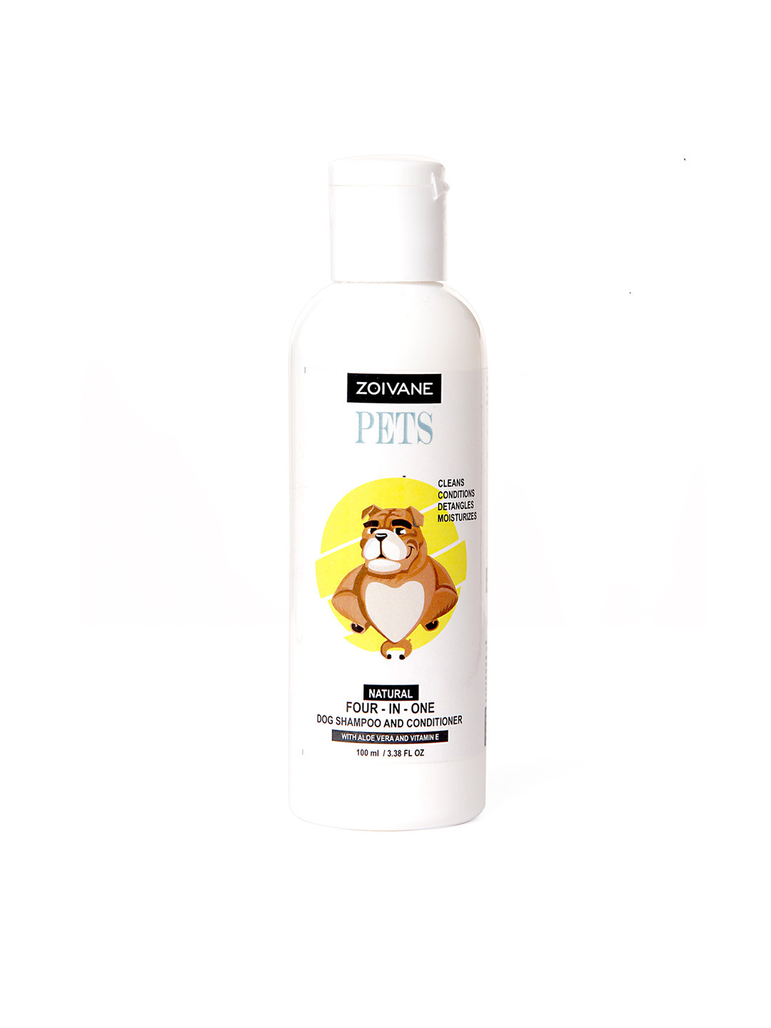 

ZOIVANE White & Yellow Pet Natural 4 In 1 With Vitamin C & E Conditioner