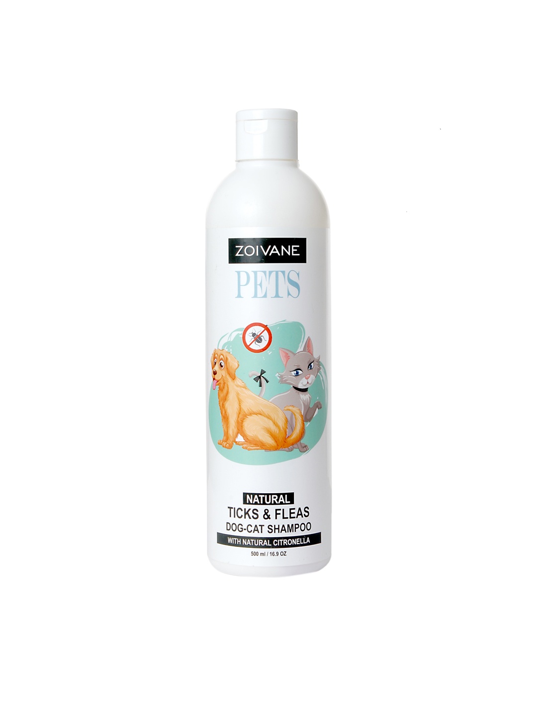 

ZOIVANE White Pet Natural Flea and Tick Shampoo 500 ML