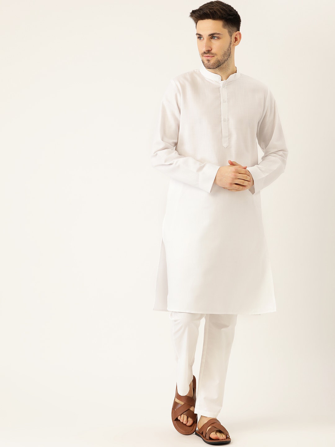 

Molly & Michel Men White Kurta