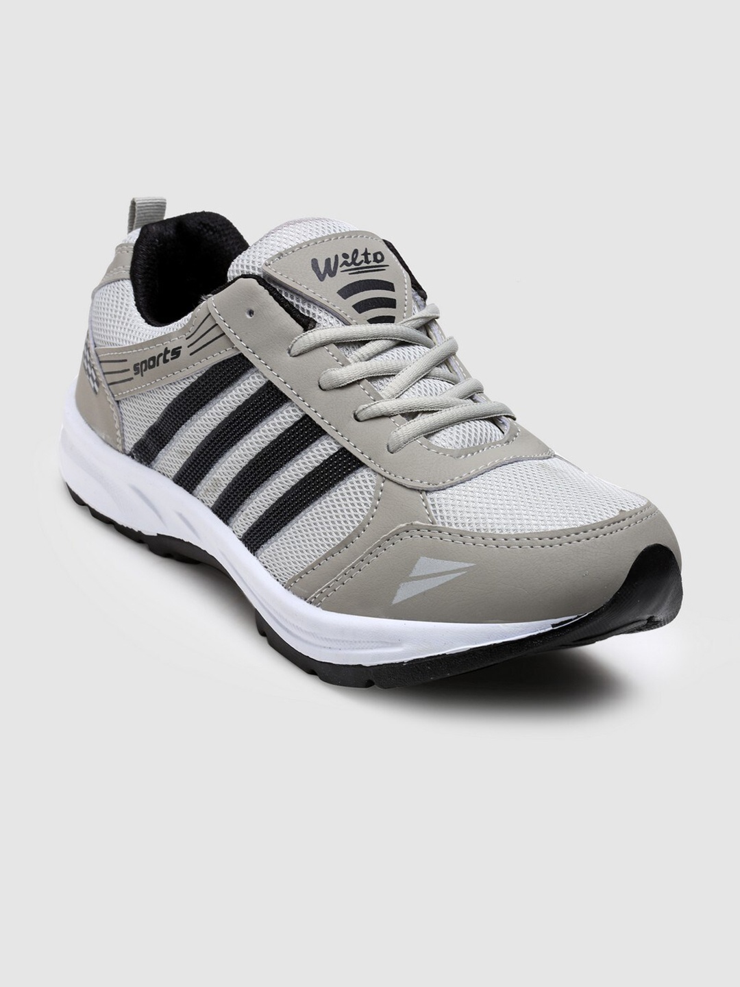 

ASIAN Men Grey Mesh Running Shoes