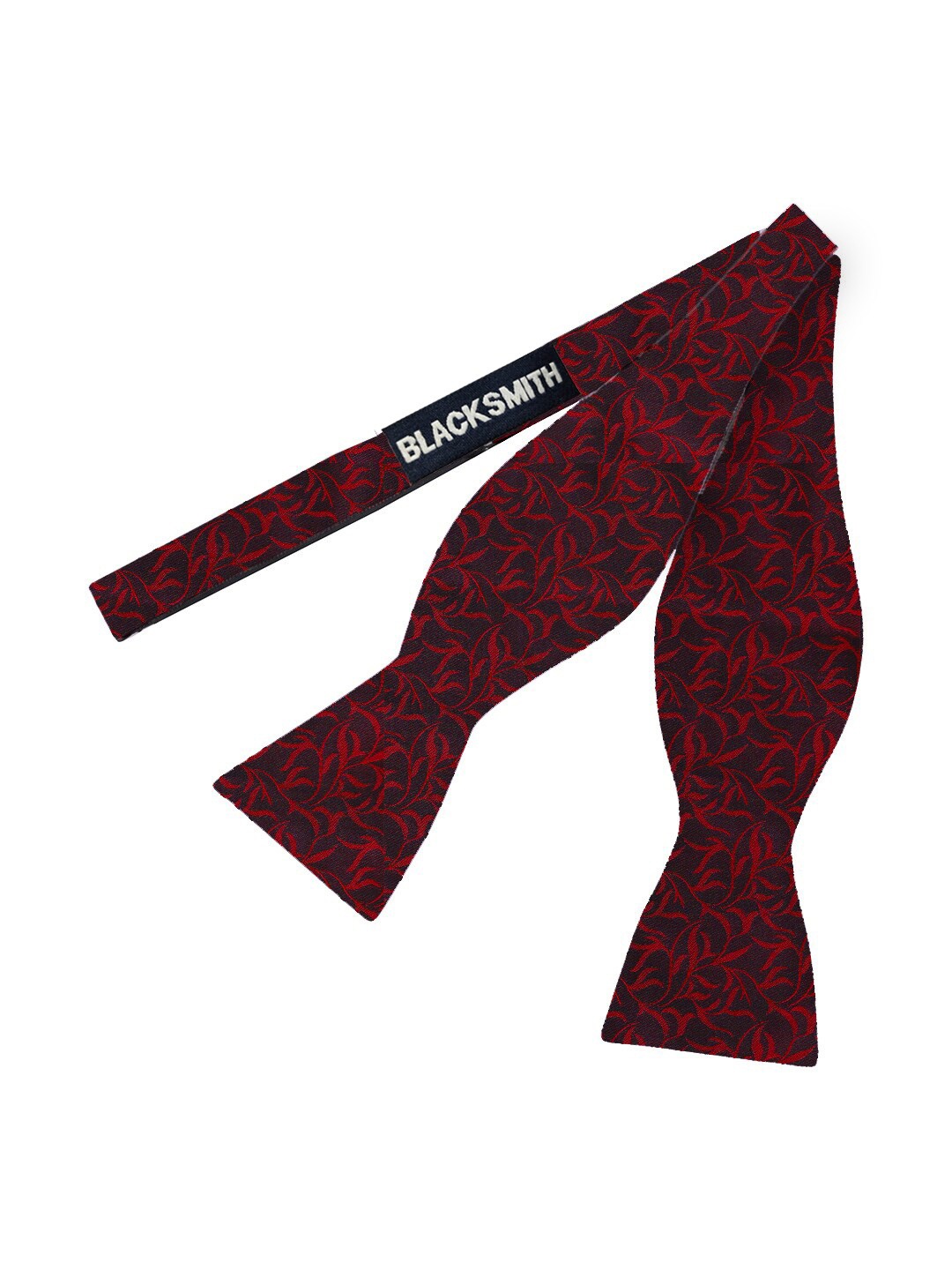 

Blacksmith Men Red & Brown Woven Design Bow Tie