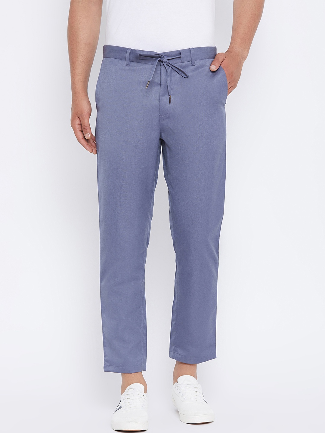 

Hypernation Men Blue Trousers