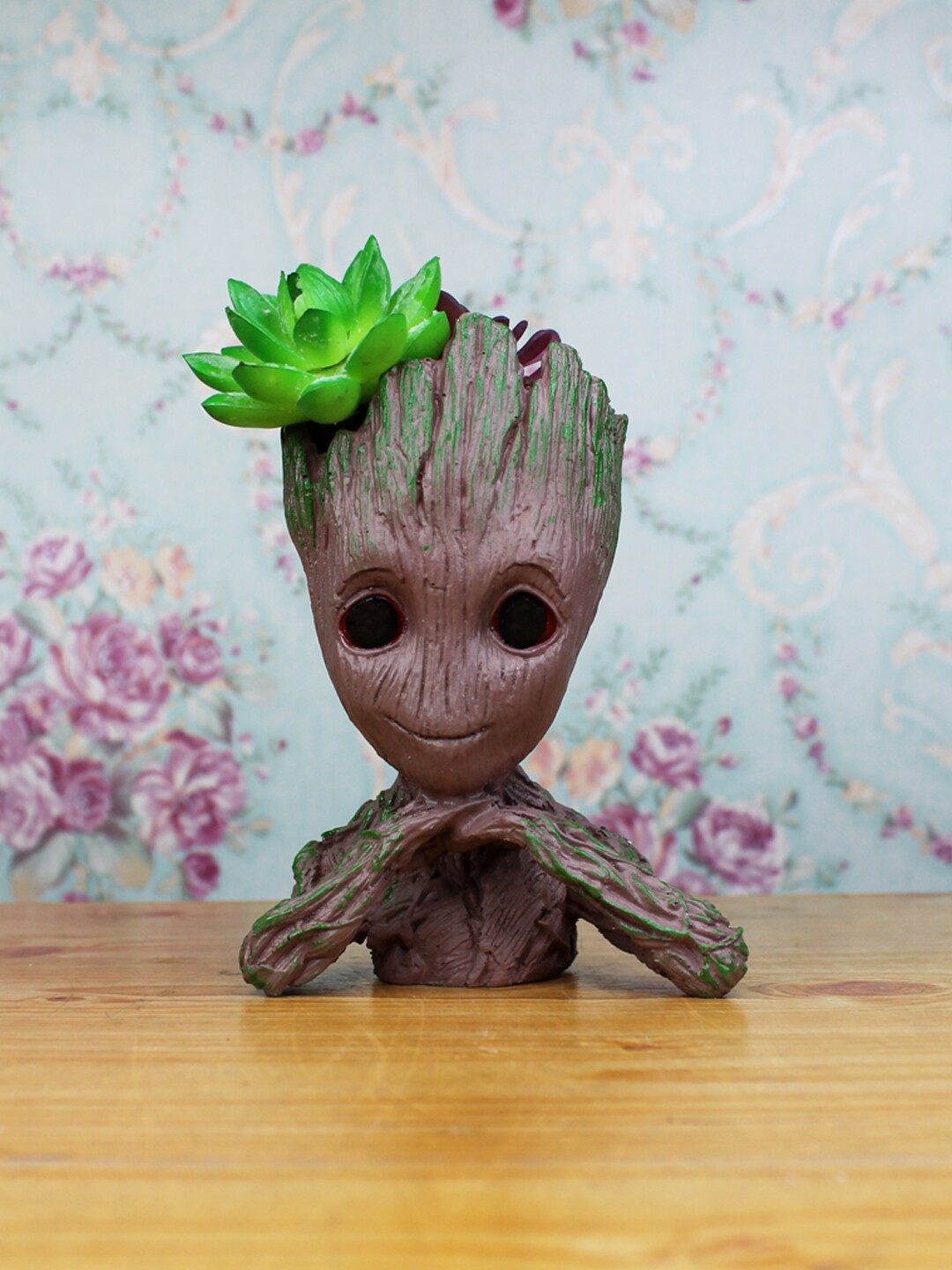 

Wonderland Brown Resin Big Groot Succulents Pot