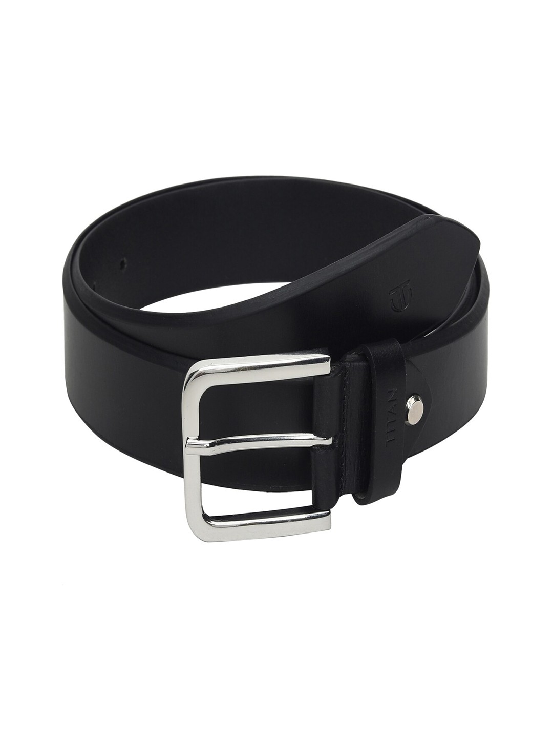 

Titan Men Black Leather Belt
