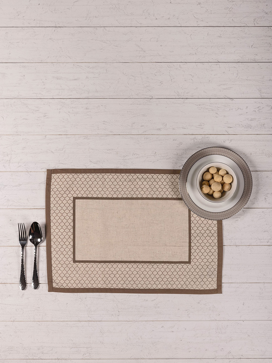 

Pure Home and Living Set Of 6 Assorted Table Placemats