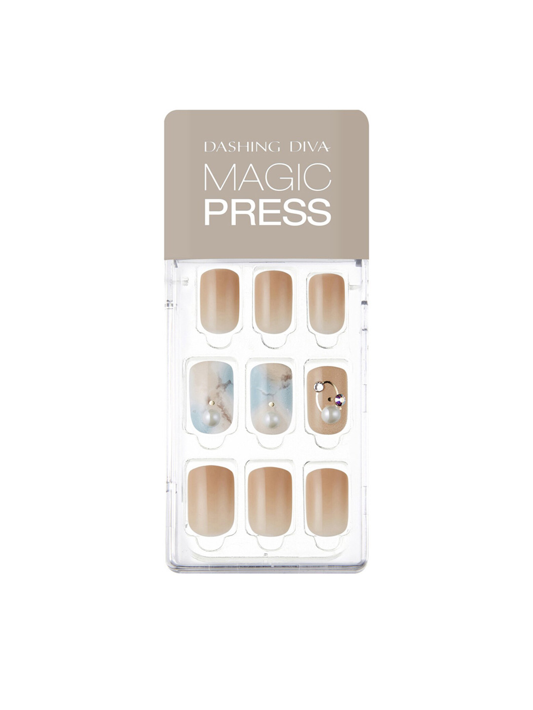 

Dashing Diva Multicoloured Dreamlike MagicPress Nails 24 pcs, Multi