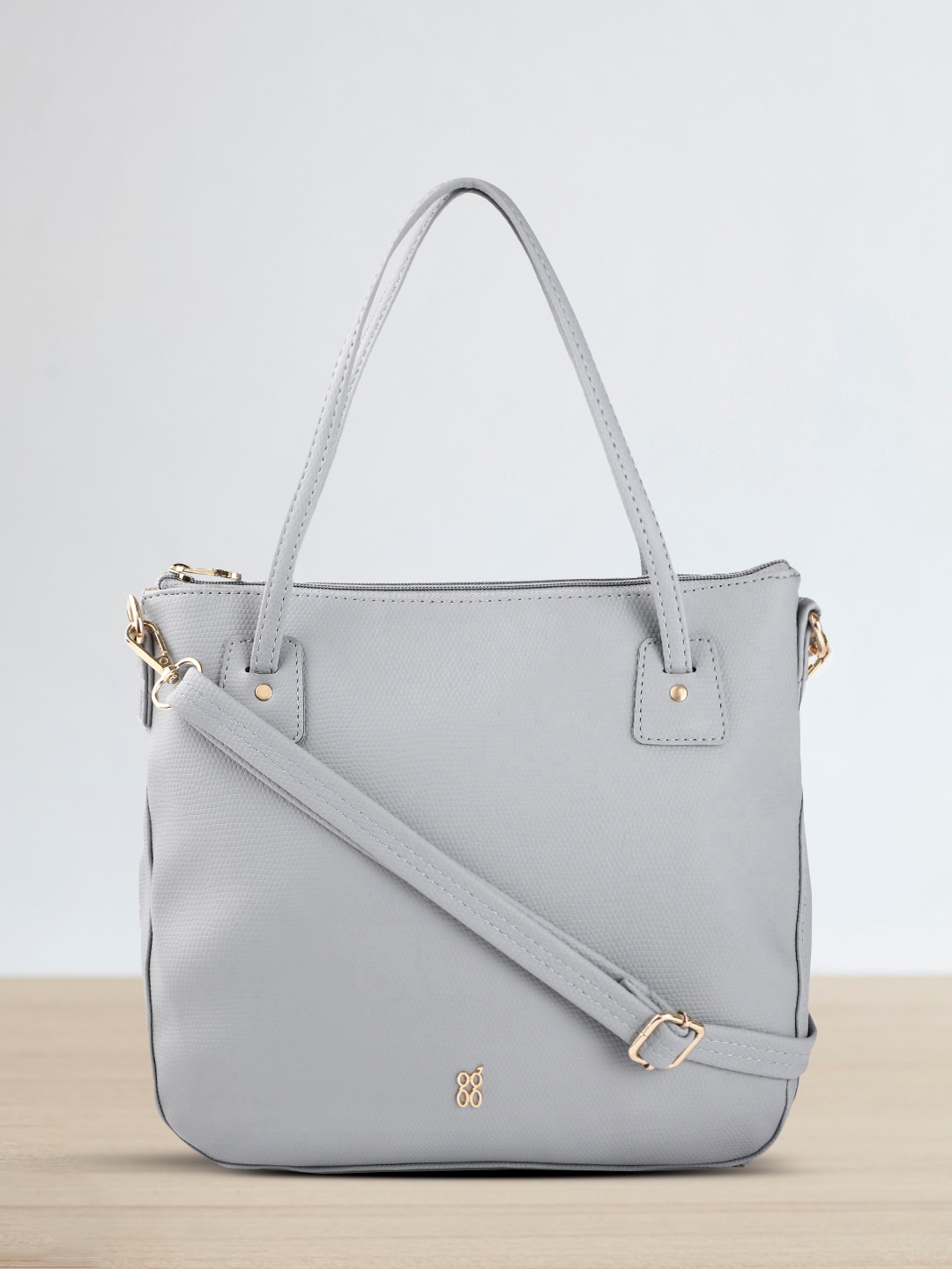 

Baggit Blue Textured Shoulder Bag