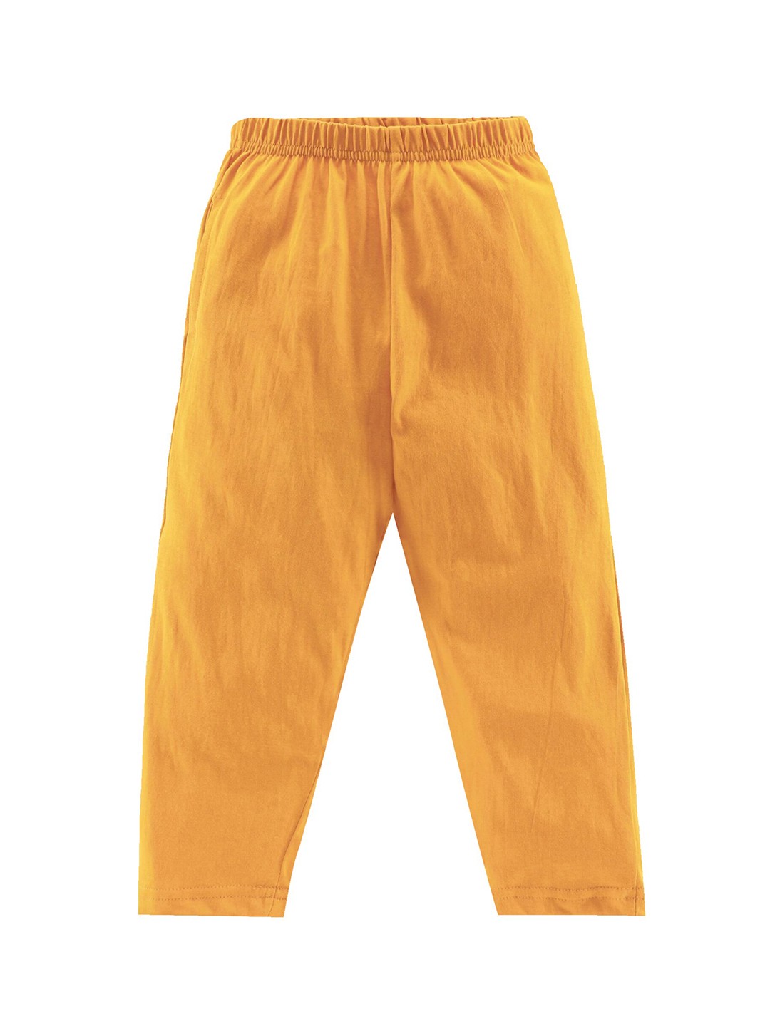

KiddoPanti Boys Mustard Solid Pyjama Pant With Single Pocket