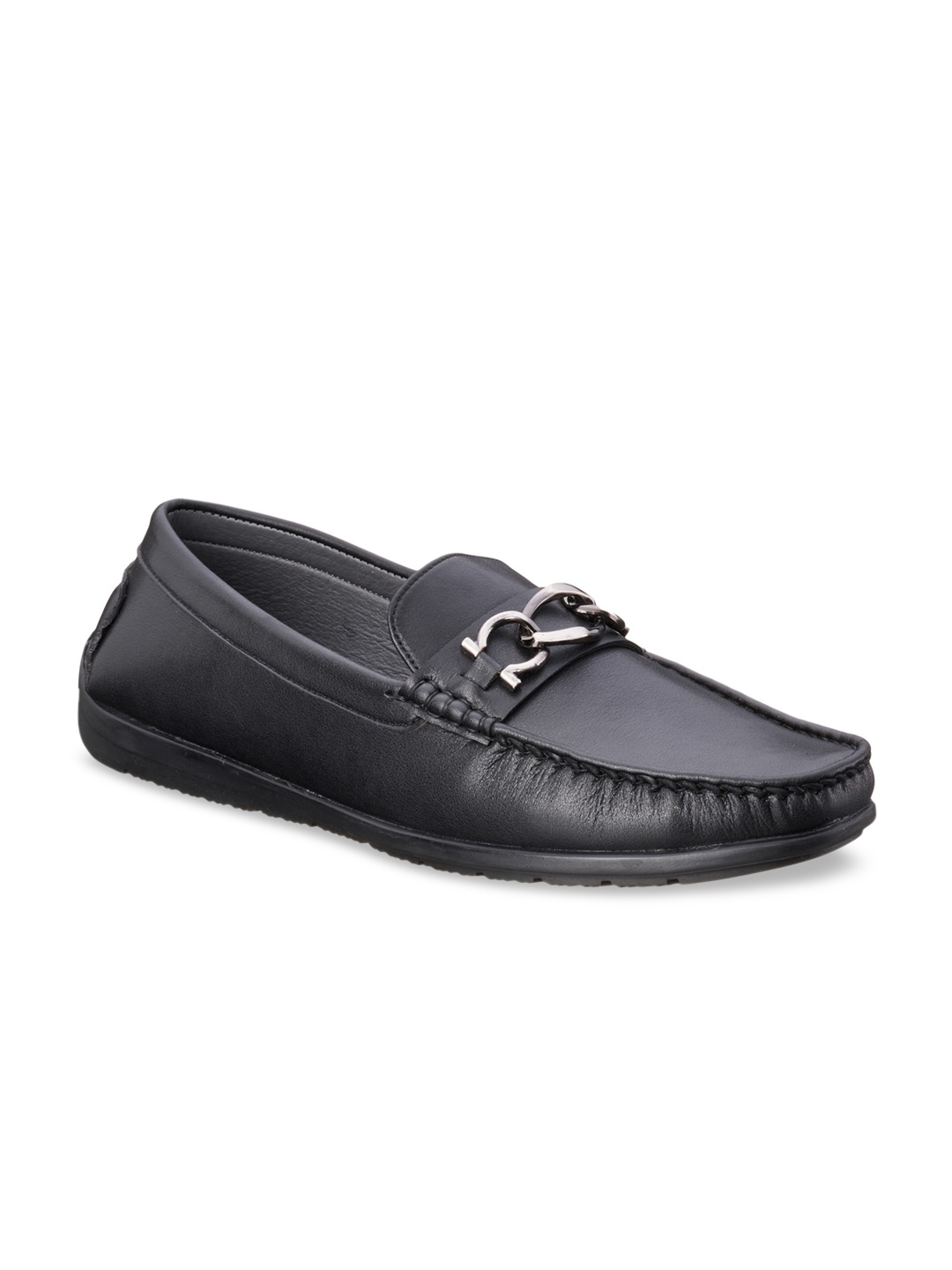 

Duke Men Black PU Loafers