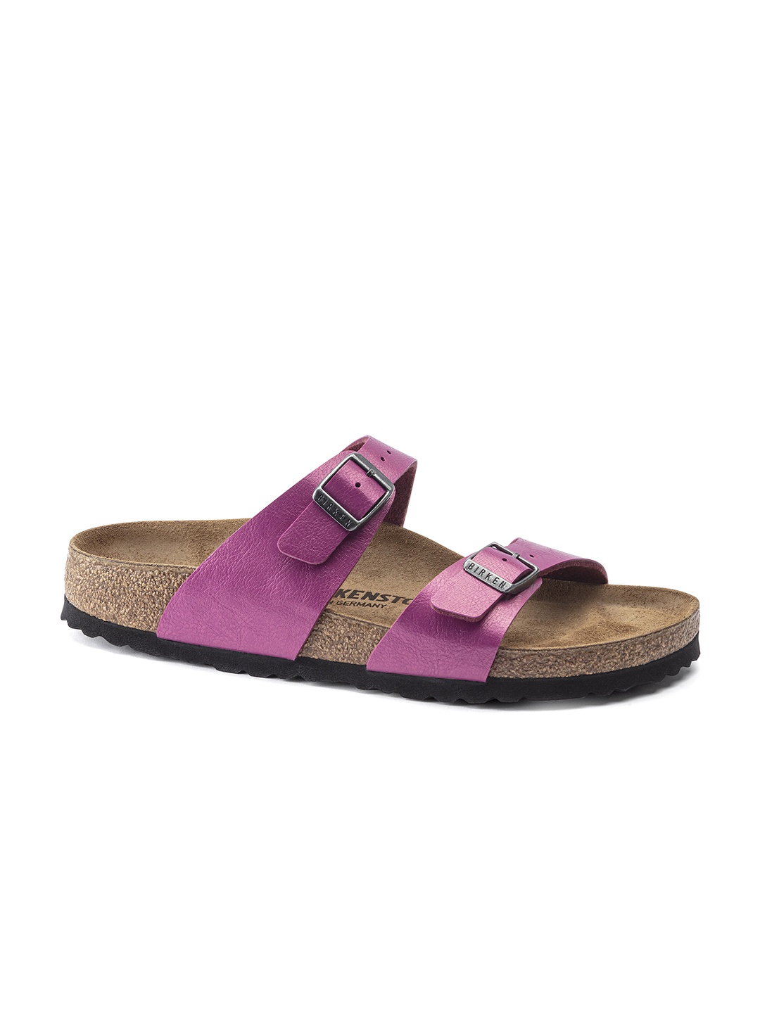 

Birkenstock Women Pink Sydney Narrow Width Open Toe Flats