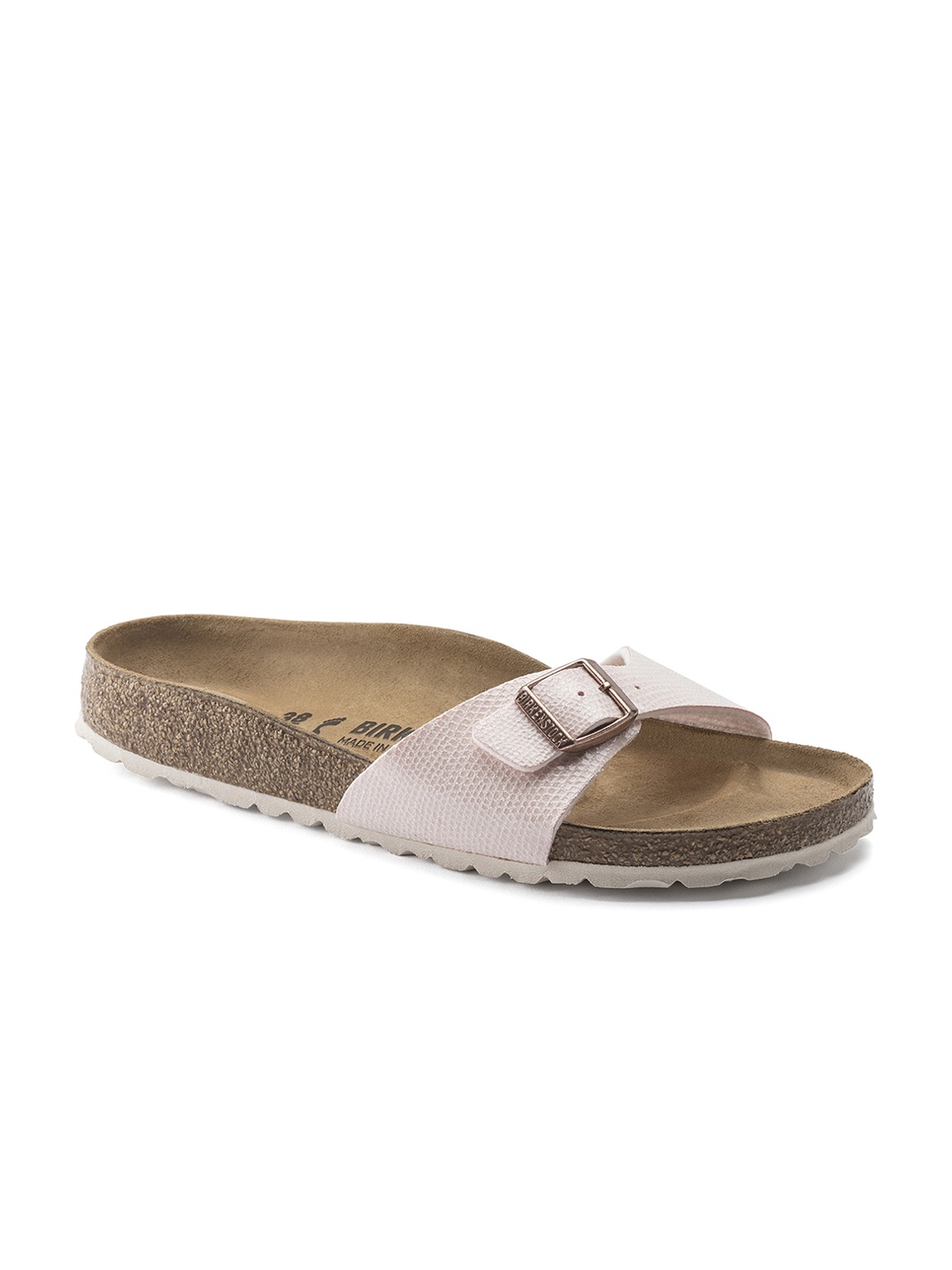 

Birkenstock Women Madrid Pink Narrow Open Toe Flats