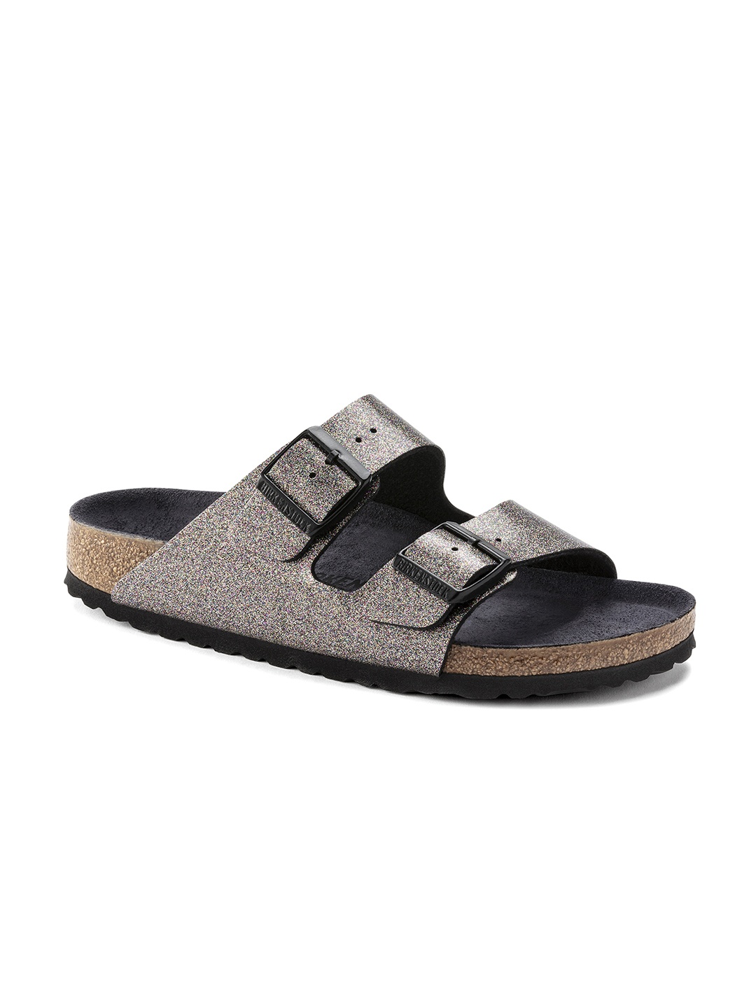 

Birkenstock Women Arizona Black Narrow Slide Sandals