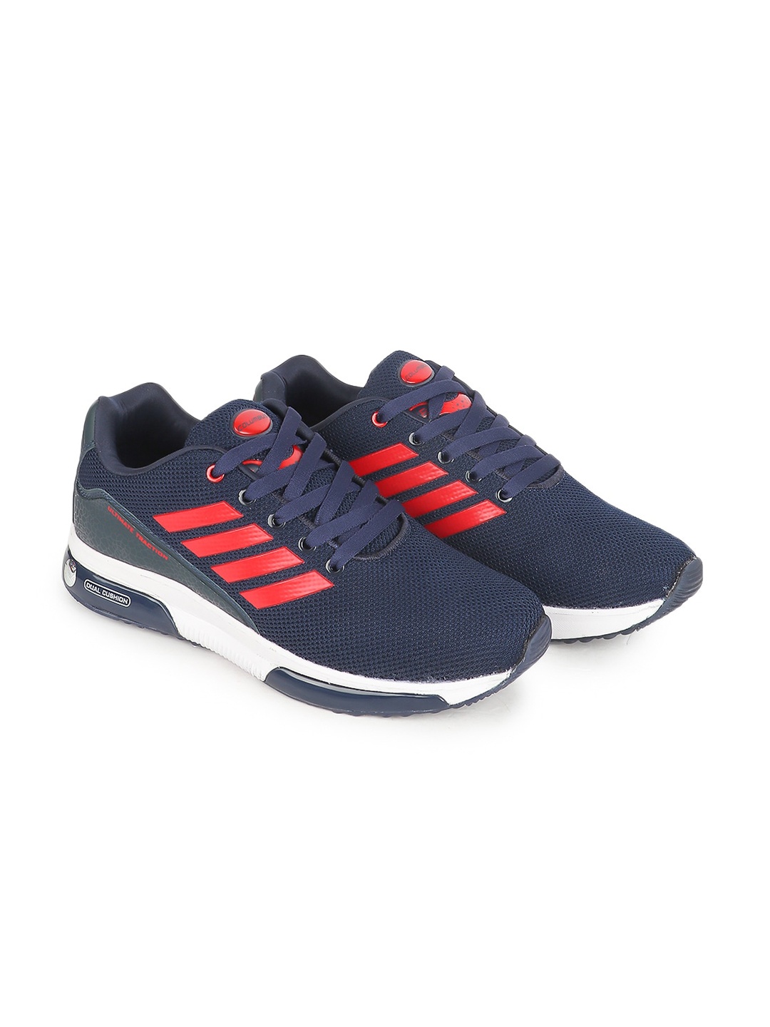 

Columbus Men Navy Blue Mesh Running Non-Marking Shoes