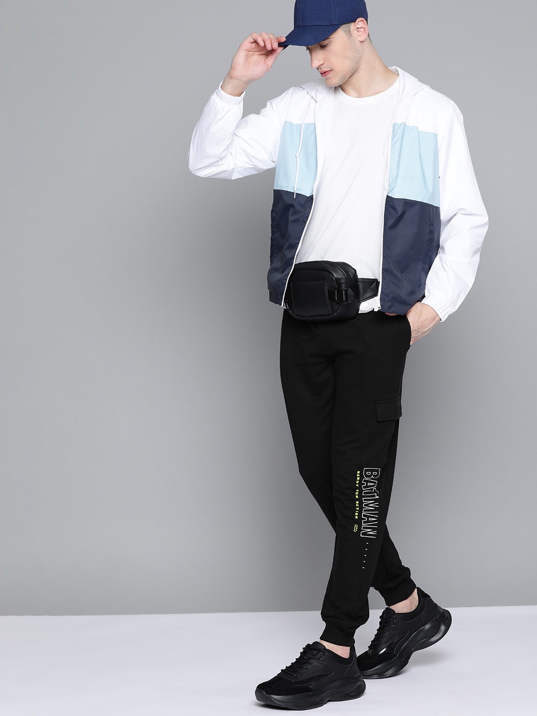 

Kook N Keech Batman Men Black Solid Joggers