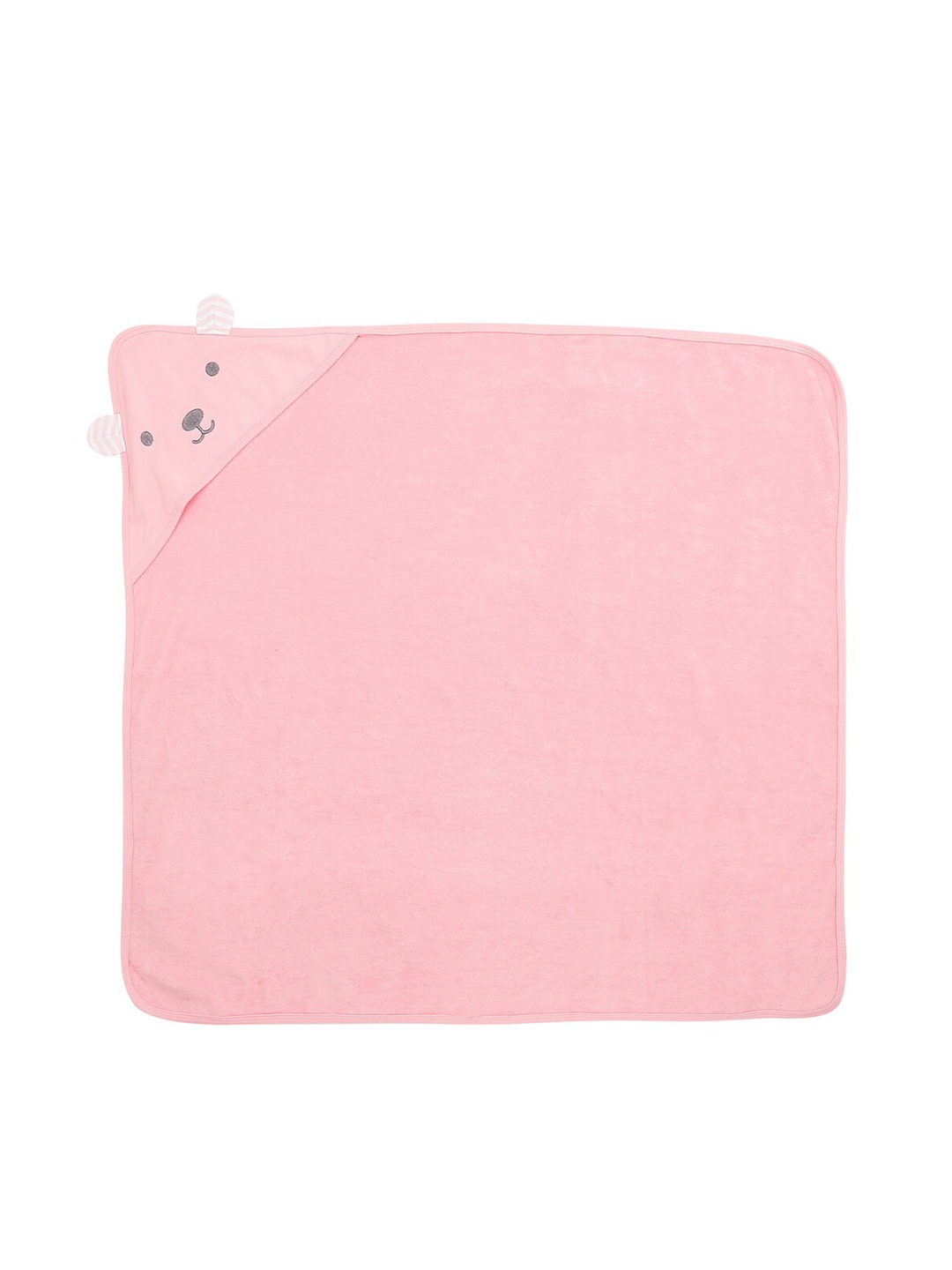 

Pantaloons Baby Infant Girls Pink Solid Pure Cotton Baby Wrap