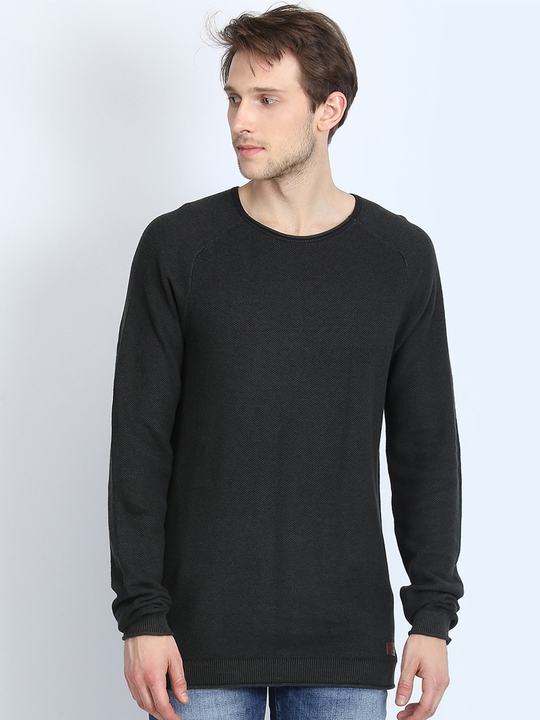 

LINDBERGH Men Black Sweater