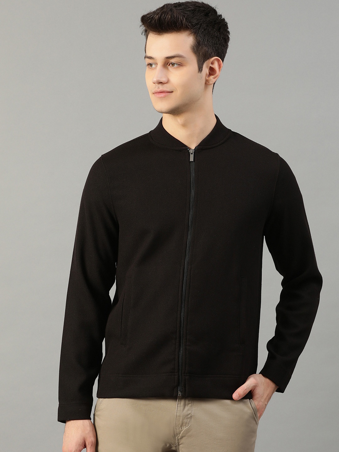 

Bruun & Stengade Men Black Front-Open