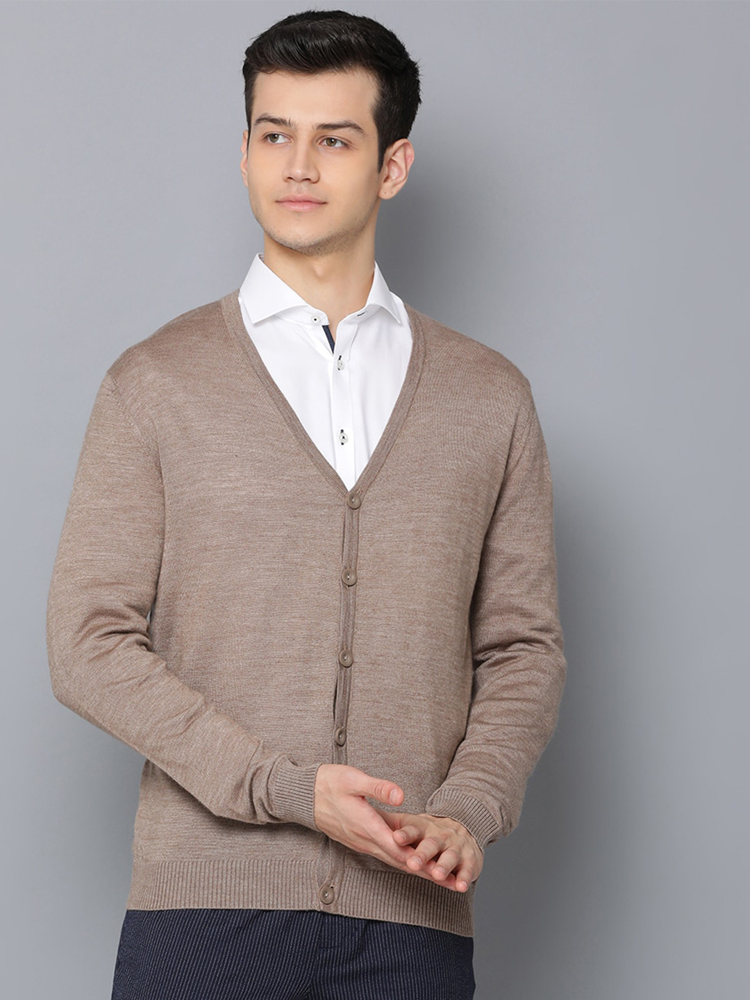 

Bruun & Stengade Men Brown Cardigan