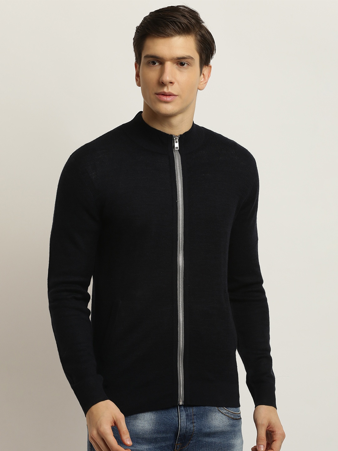 

Bruun & Stengade Men Black Cardigan
