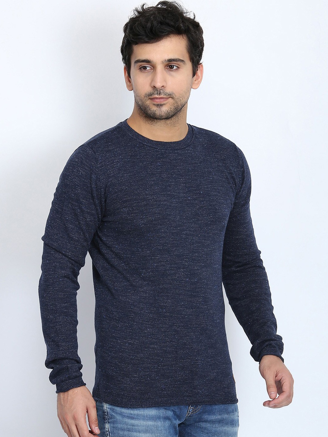 

LINDBERGH Men Navy Blue Sweatshirt