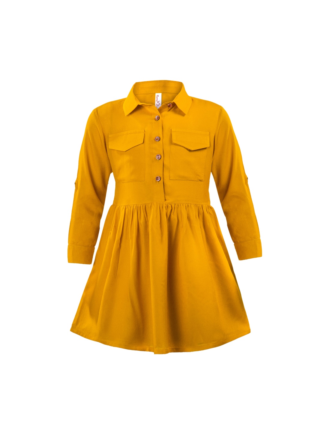 

Hunny Bunny Mustard Yellow Dress